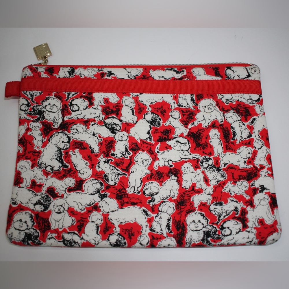 Carolina Herrera (Target x Neiman Marcus) Vibrant Patterned Cosmetic Bag 2 Set - Picture 4 of 7